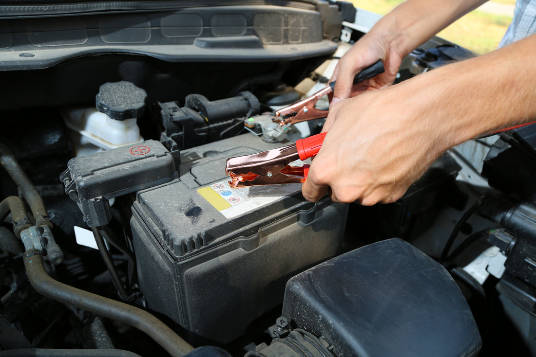 a car battery replacement